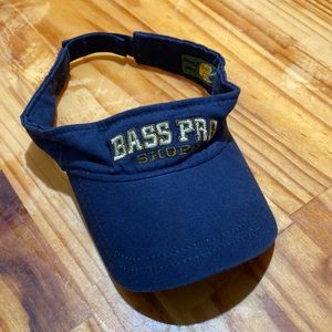 Bass Pro Shop navy blue visor navy  Never worn